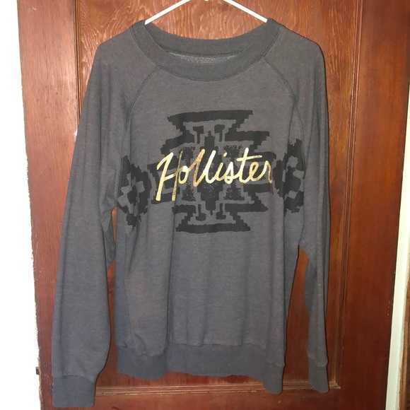 Hollister Sweatshirt GOLD - Picture 1 of 3